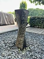 zuil natuursteen fontein, Tuin en Terras, Waterpartijen en Fonteinen, Ophalen, Zo goed als nieuw, Overige materialen, Waterornament
