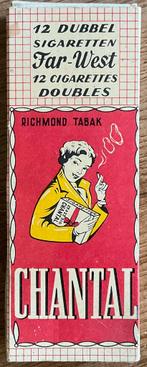Oud RICHMOND TABAK/CHANTAL sigarettenpak, Ophalen of Verzenden, Zo goed als nieuw, Verpakking