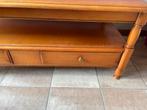 Mooie,degelijke salontafel, Huis en Inrichting, Gebruikt, 100 tot 150 cm, 50 tot 100 cm, Kersenhout