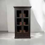 Oude landelijke buffet- Vitrine- kasten - levering mogelijk, Huis en Inrichting, Ophalen of Verzenden, Zo goed als nieuw