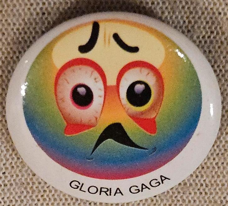 Clip emoji de Gloria Gaga pour Lady Gaga
C'est un G, Collections, Broches, Pins & Badges, Enlèvement ou Envoi