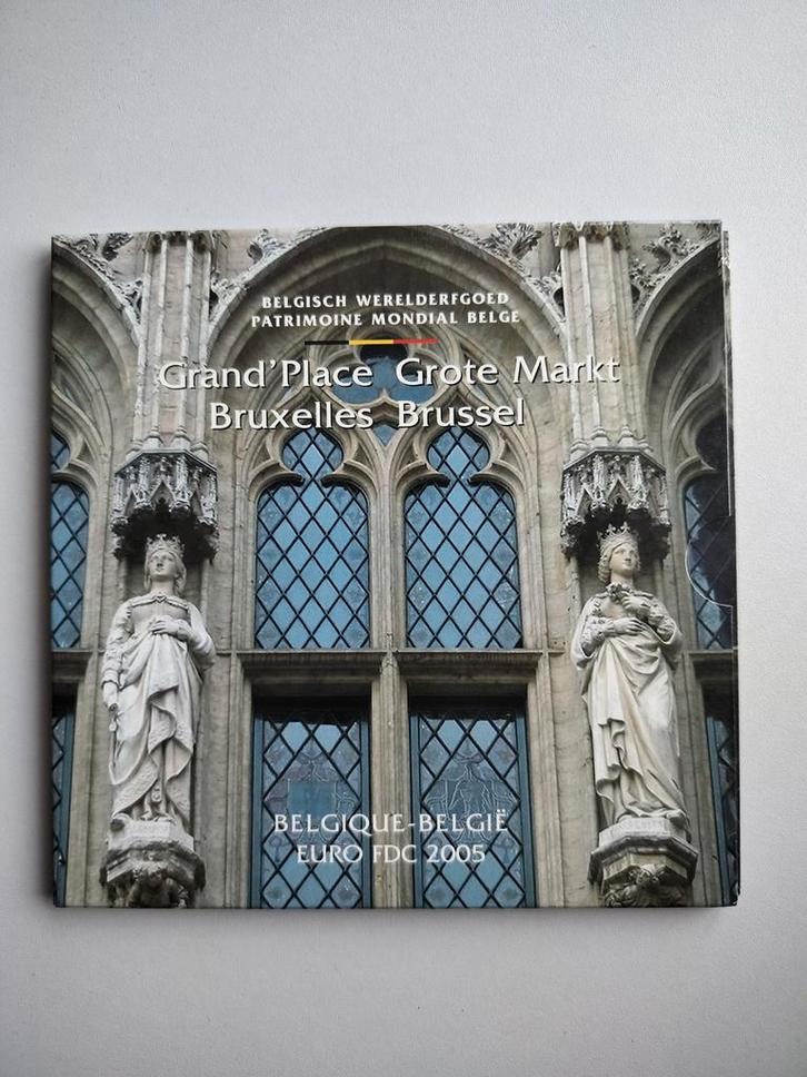 BELGIQUE 2005 BU séries 8 pièces euros. Lire, Timbres & Monnaies, Monnaies | Belgique, Série, Autre