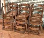 Stoel met rieten zitting - 6 stuks - uitstekende staat, Ophalen