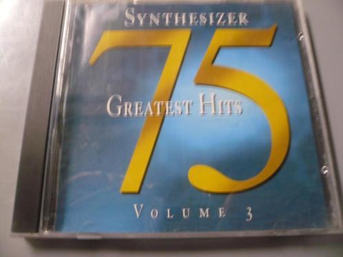 SYNTHESIZER  75 Greatest hits  Volume 3, CD & DVD, CD | Instrumental, Comme neuf, Enlèvement ou Envoi