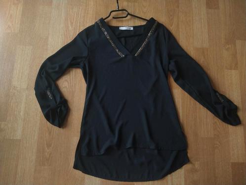 Mooie zwarte blouse van Quinze heures trente, Vêtements | Femmes, Blouses & Tuniques, Comme neuf, Envoi