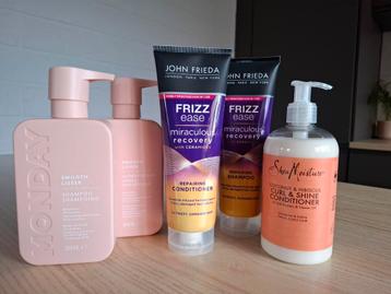 Set haarverzorging krullen conditioner en shampoo beschikbaar voor biedingen