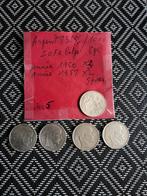 5 Pièces en argents Belgique,  20 fr _ voir photos _, Enlèvement ou Envoi, Argent, Argent