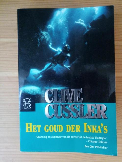 Clive Cussler - Het goud der Inka's (aventure de Dirk Pitt), Livres, Thrillers, Utilisé, Amérique, Enlèvement ou Envoi