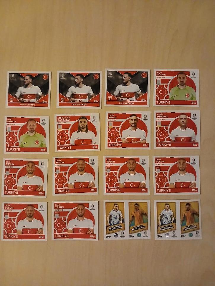 Stickers Euro 2024 Reeks 3, Verzamelen, Stickers, Zo goed als nieuw, Sport, Ophalen