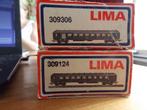 Lima Personen Wagon SNCF 309306 / 309124, Ophalen of Verzenden, Zo goed als nieuw, Wagon, Lima