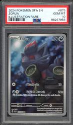 Zorua [IR] PSA 10 - 075/064 - Câble blindé 2024, Enlèvement ou Envoi, Comme neuf, Cartes en vrac