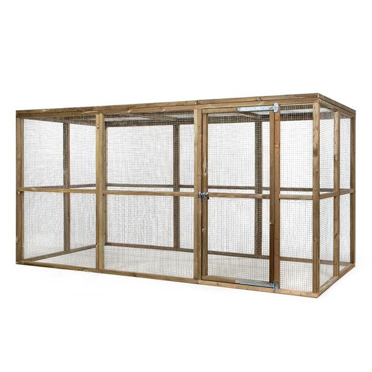 Kippenren Hugo – Geïmpregneerd hout, Dieren en Toebehoren, Pluimvee | Toebehoren, Nieuw, Kippenhok of Kippenren, Ophalen of Verzenden