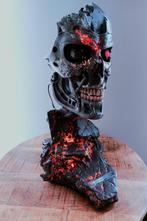 Tête T-800 Terminator 2 Damaged Edition (PureArts) 1/1, Ophalen, Zo goed als nieuw, Fantasy