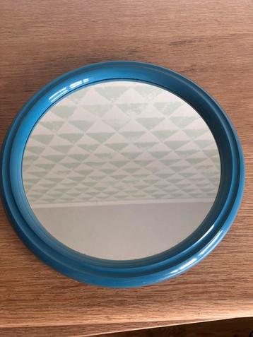 Tiger - vintage blauwe spiegel beschikbaar voor biedingen