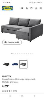 Canapé convertible IKEA, Maison & Meubles, Trois personnes, Banc d'angle, Enlèvement, Utilisé