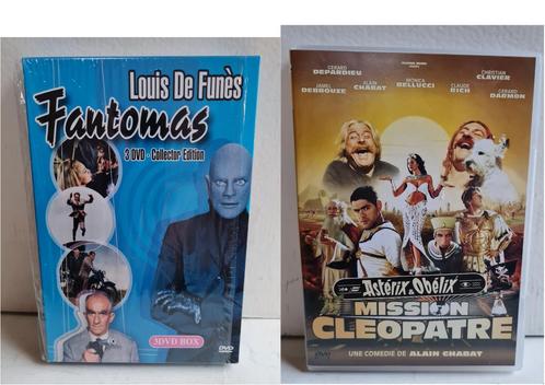 Lot van 2 DVD Louis Funès Fantomas 3 dvd box Collectors + As, Cd's en Dvd's, Dvd's | Komedie, Zo goed als nieuw, Actiekomedie