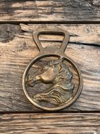 Vintage flessenopener - paard (koper of messing), Antiek en Kunst, Antiek | Brons en Koper, Ophalen of Verzenden, Koper
