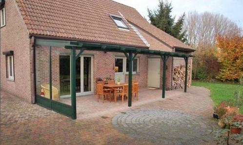 Pergola/tuinkamer/carport aluminium groen, Tuin en Terras, Overkappingen, Ophalen