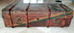 Grote oude reiskoffer 100x50x30 cm, Antiek en Kunst, Ophalen