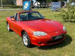 Mazda MX5 NBFL 1.6i Lava Orange, Auto's, Mazda, Achterwielaandrijving, Lederen bekleding, Zwart, Cabriolet