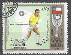 Sharjah 1972 - Michel 1148 - Wereldbeker Voetbal (ST), Timbres & Monnaies, Timbres | Asie, Affranchi, Envoi