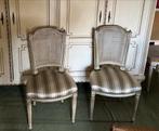 2 vintage Louis VI stoelen, Enlèvement ou Envoi