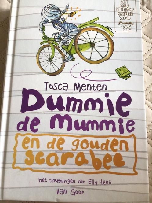 Tosca Menten - Dummie de mummie en de gouden scarabee, Livres, Livres pour enfants | Jeunesse | Moins de 10 ans, Utilisé, Enlèvement ou Envoi