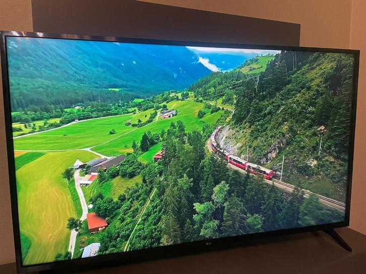 LG LED UQ75 55" 4K Smart TV, Audio, Tv en Foto, Televisies, LED, 100 cm of meer, 4k (UHD), LG, Smart TV, Ophalen