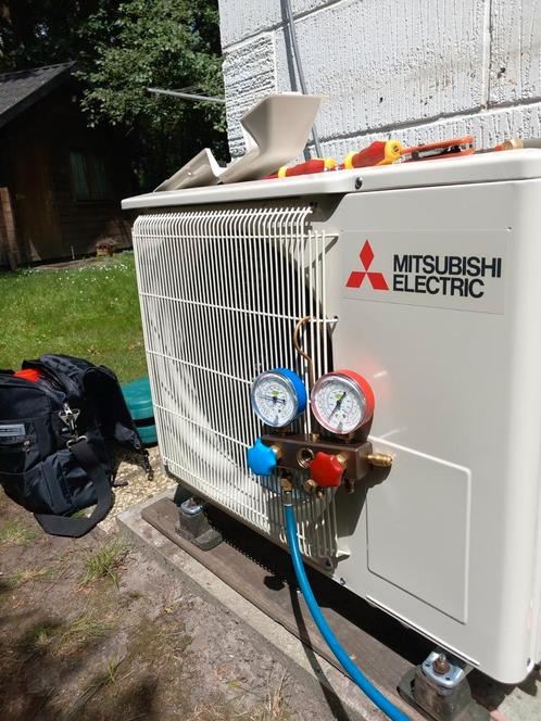 Airco's bijvullen ,opstarten, aansluiten, Doe-het-zelf en Bouw, Chauffageketels en Boilers, Zo goed als nieuw, Ophalen of Verzenden