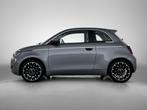 Fiat 500 La Prima 42 kWh | MEGA USED CARS CENTRE Lokeren Ope, Auto's, Fiat, 4 zetels, Zilver of Grijs, 255 min, Te koop