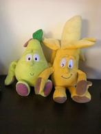 fruit knuffels : peer en banaan, Kinderen en Baby's, Speelgoed | Knuffels en Pluche, Ophalen, Nieuw, Overige typen