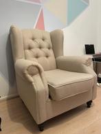 Fauteuil Beige 120€, Maison & Meubles, Enlèvement, Comme neuf