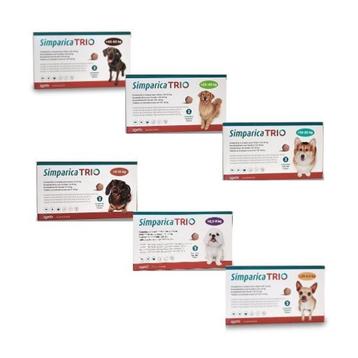 simparica trio 5-10kg 3 tabletten = 1 doos  beschikbaar voor biedingen