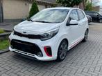 Kia Picanto 1.2 GT-Line AIRCO NAVI CAMERA, Auto's, Kia, Automaat, Wit, Leder, Bedrijf