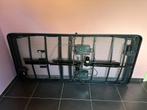 2 sommiers Auping électriques réglables avec cadre de lit, Ophalen, Gebruikt, Tweepersoons, Bedbodem
