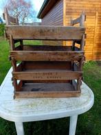 Oude vintage houten druivenbakken wijngaard, Ophalen of Verzenden, Gebruikt