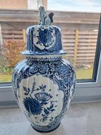 2 delftse vazen 40cm hoog, Antiek en Kunst, Ophalen