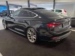 Audi A5 A5 Sportback 2.0 TDI ultra S tronic sport (bj 2017), Auto's, Audi, 4 zetels, Gebruikt, Zwart, Leder