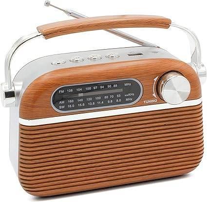 Radio vintage | Lecteur USB/MP3/Micro SD | LEV GRATUIT, TV, Hi-fi & Vidéo, Radios, Neuf, Radio, Envoi