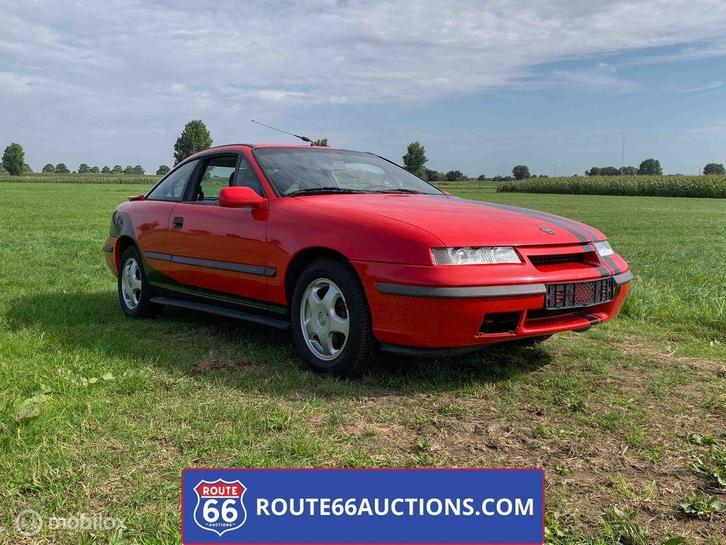 Opel Calibra 2.0i | 1991 | Route 66 Auctions, Auto's, Oldtimers, Bedrijf, Te koop, Opel, Benzine, Overige carrosserie, Handgeschakeld