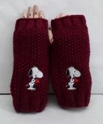 mitaines , gants , bordeaux , snoopy , gants 22 cm, Ophalen of Verzenden, Nieuw, Handschoenen