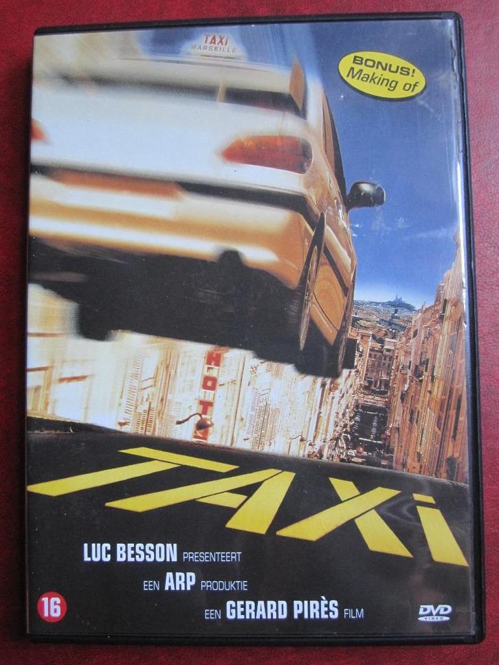 Taxi (1998), Cd's en Dvd's, Dvd's | Komedie, Zo goed als nieuw, Overige genres, Vanaf 16 jaar, Ophalen of Verzenden