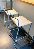 2 Barstoelen, Ophalen, Gebruikt, 90 cm of meer, Metaal
