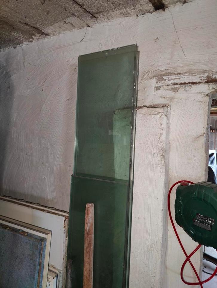 Diverse glasplaten, glazen leggers, Doe-het-zelf en Bouw, Glas en Ramen, Zo goed als nieuw, Glasplaat, Ophalen