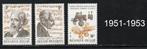 Timbres neufs ** Belgique N 1951-1953, Postzegels en Munten, Postzegels | Europa | België, Muziek, Ophalen of Verzenden, Postfris