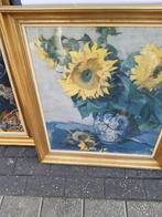 Zonnebloemen, Ophalen