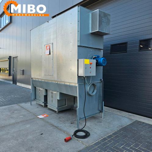 JEP Air onderdruk afzuiger 2 containers ** afzuiger, Doe-het-zelf en Bouw, Ventilatie en Afzuiging, Afzuiger, Ophalen of Verzenden