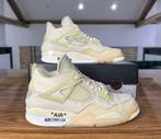 Air Jordan 4 Retro Off-White Sail EU 41 COMME NEUVE, Kleding | Heren, Schoenen, Wit, Ophalen of Verzenden, Zo goed als nieuw, Sneakers