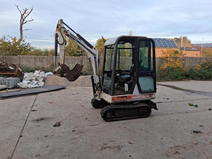 Minigraver bobcat, Zakelijke goederen, Machines en Bouw | Kranen en Graafmachines, Graafmachine, Ophalen