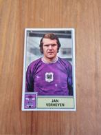 Panini Football 72-73 Jan Verheyen nr 16 ongebruikt!, Ophalen of Verzenden, Zo goed als nieuw, Sticker